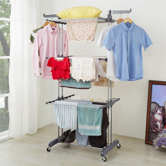 Portable Clothes Drying Rack-TopOnlineBargains.Com