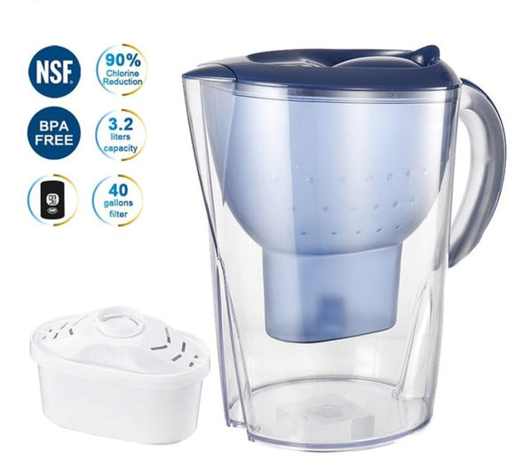 Water Pitcher with Built-in Filter-TopOnlineBargains.Com