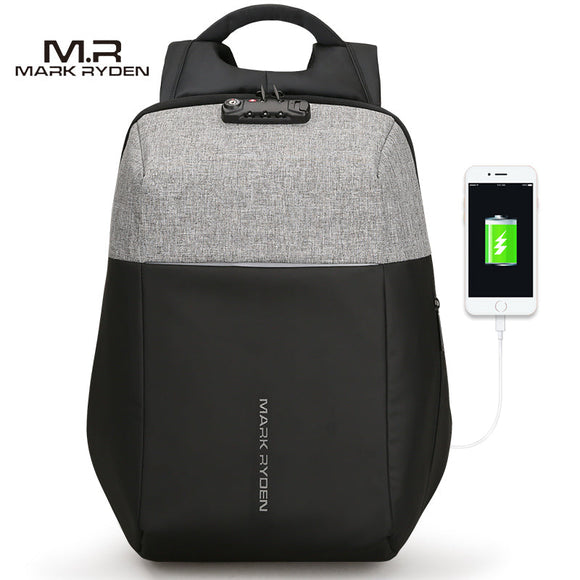New Anti-theft USB Recharging Laptop Backpack-TopOnlineBargains.Com