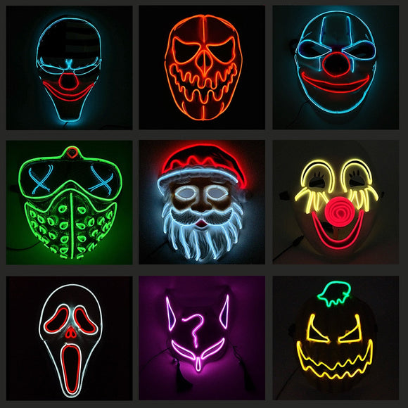 LED Halloween Masks-TopOnlineBargains.Com
