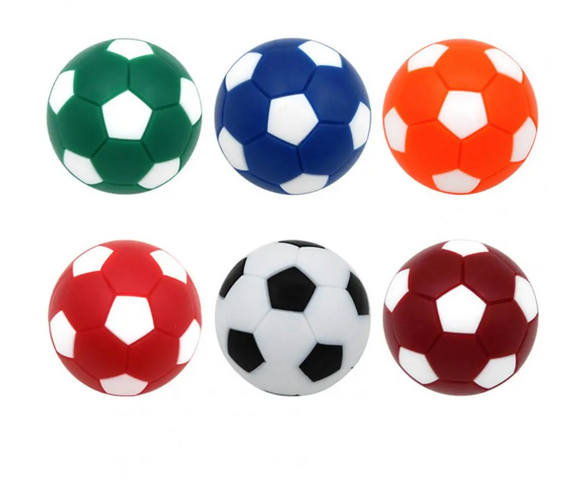 Multicolor Tabletop Soccer Balls