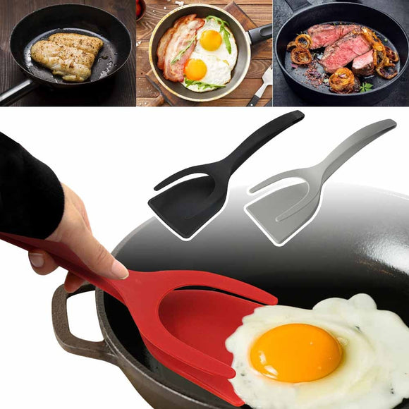 2-in-1 Spatula Tongs-TopOnlineBargains.Com