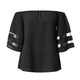 Womens Off Shoulder Mesh Blouse-TopOnlineBargains.Com