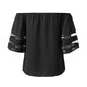 Womens Off Shoulder Mesh Blouse-TopOnlineBargains.Com