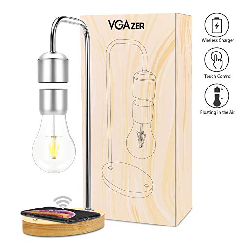 Magnetic Levitating LED Light Bulb with Wireless Charger-TopOnlineBargains.Com