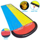 Dual Lane Slip 'N Slide with 2 Inflatable Sleds-TopOnlineBargains.Com