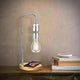 Magnetic Levitating LED Light Bulb with Wireless Charger-TopOnlineBargains.Com
