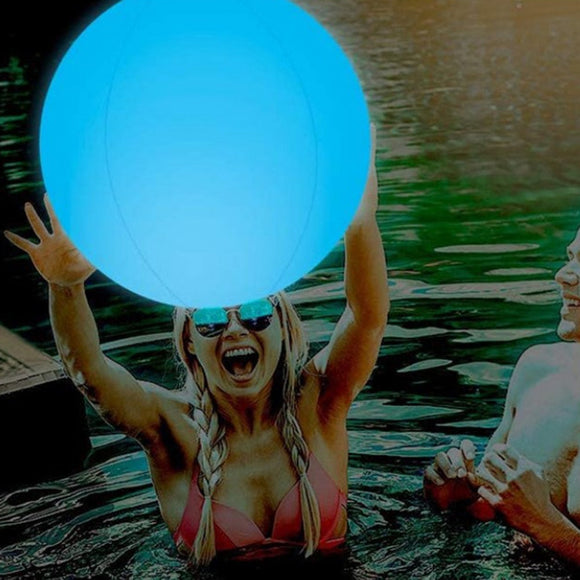 Multi-Color LED Beach Ball-TopOnlineBargains.Com