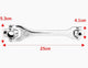 Universal Socket Tiger Wrench 8-19mm (5/16 - 3/4 SAE)-TopOnlineBargains.Com
