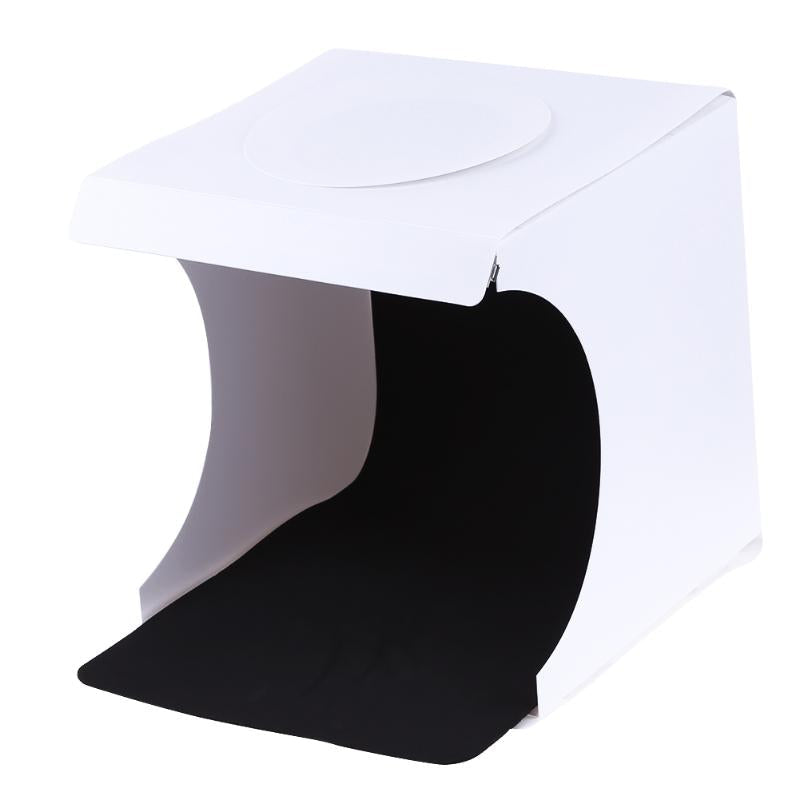 Mini Photo Studio Backdrop Box with LED Photo Studio Folding Light ...