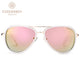 COLOSSEIN Women Sunglasses Vintage Pilot Coating Glasses With Metal Frame-TopOnlineBargains.Com