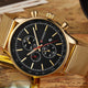 Curren Men Quartz Watch with Gold Mesh Strap-TopOnlineBargains.Com