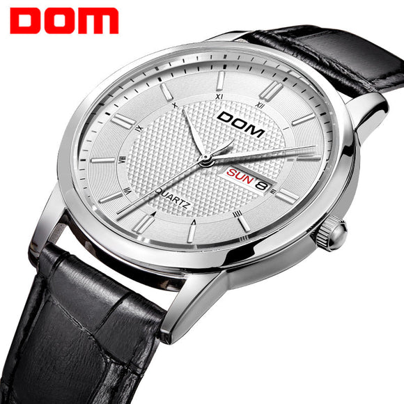Dominic Watch DOM Mens Watch Quartz Fashion | High Quality Deals | TopOnlineBargains.Com