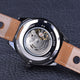 Men's Casual Sport Skeleton Watch-TopOnlineBargains.Com