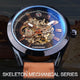 Men's Casual Sport Skeleton Watch-TopOnlineBargains.Com