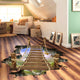 Novelty Suspended Hanging Bridge Sticker-TopOnlineBargains.Com