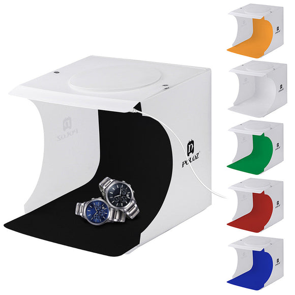 Mini Photo Studio Backdrop Box with LED Photo Studio Folding Light Strip-TopOnlineBargains.Com
