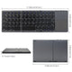 Foldable Bluetooth Keyboard with Touchpad-TopOnlineBargains.Com