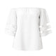 Womens Off Shoulder Mesh Blouse-TopOnlineBargains.Com