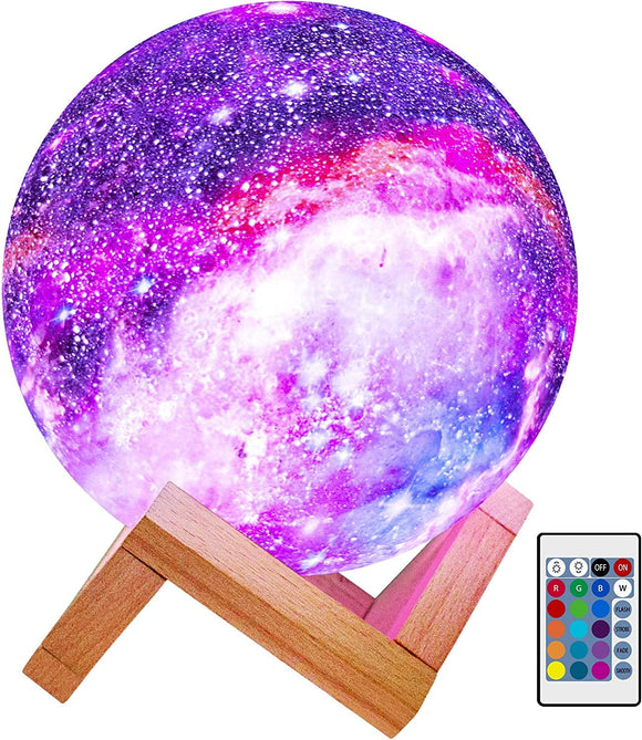 Color-Changing Galaxy Moon Lamp-TopOnlineBargains.Com