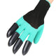 Garden Gloves for Digging & Planting with 4 ABS Plastic Claws-TopOnlineBargains.Com