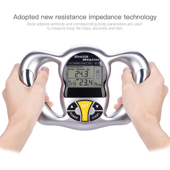 Wireless Handheld Body Fat/BMI Tester-TopOnlineBargains.Com