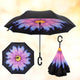 Windproof Reverse Folding Double Layer Inverted Umbrella w/ C-Hook-TopOnlineBargains.Com
