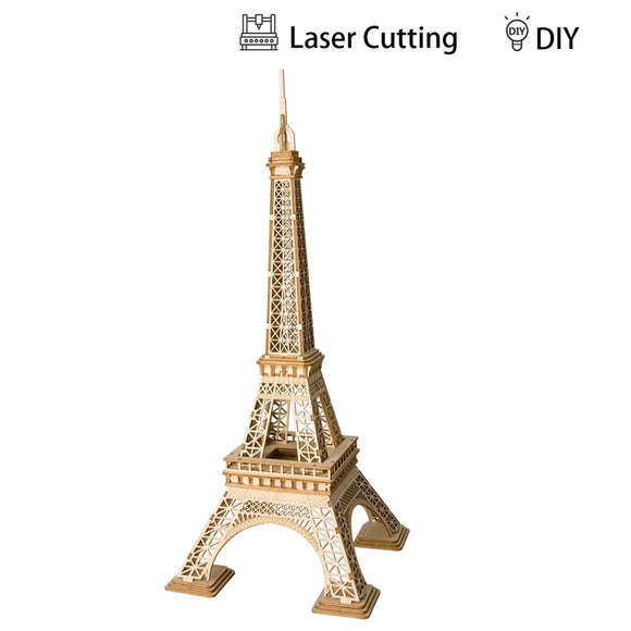 Wooden Eiffel Tower Puzzle-TopOnlineBargains.Com