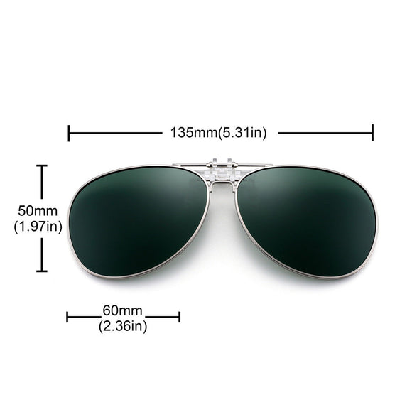 Polarized Clip On Sunglasses-TopOnlineBargains.Com