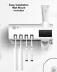 Solar Powered UV Cleaning Toothbrush Holder & Dispenser-TopOnlineBargains.Com