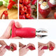 Stainless Steel Strawberry Slicer & Berry Stem huller-TopOnlineBargains.Com