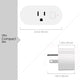 Smart Plug Wi-Fi Enabled Outlet w/ Alexa Echo & Google Home Compatible Control Remotely and No Hub Required-TopOnlineBargains.Com