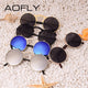 VINTAGE STEAMPUNK Sunglasses round Designer Metal OCULOS-TopOnlineBargains.Com