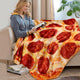 Novelty Round Flannel Blanket-TopOnlineBargains.Com