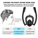 Double Tube Snorkeling Mask with Action Camera Holder-TopOnlineBargains.Com