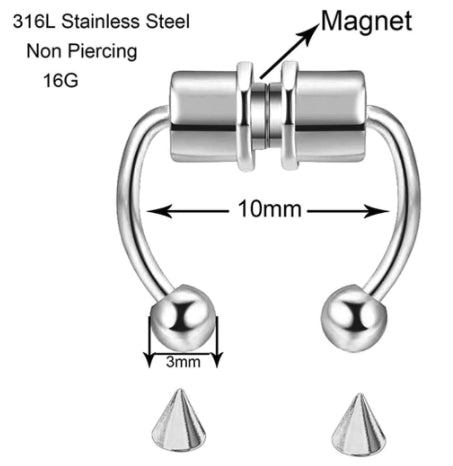 Magnetic Nose Piercing-TopOnlineBargains.Com