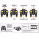 R/C 6CH Caterpillar Bulldozer Truck-TopOnlineBargains.Com
