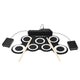 Portable Roll Up Electronic Drum Pad Set with Drum Sticks and Pedal-TopOnlineBargains.Com