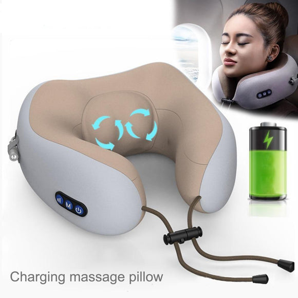Massaging Travel Pillow-TopOnlineBargains.Com