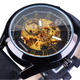 Men's Casual Sport Skeleton Watch-TopOnlineBargains.Com