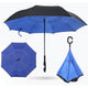 Windproof Reverse Folding Double Layer Inverted Umbrella w/ C-Hook-TopOnlineBargains.Com