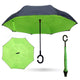 Windproof Reverse Folding Double Layer Inverted Umbrella w/ C-Hook-TopOnlineBargains.Com