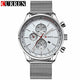 Curren Men Quartz Watch with Gold Mesh Strap-TopOnlineBargains.Com