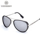 COLOSSEIN Women Sunglasses Vintage Pilot Coating Glasses With Metal Frame-TopOnlineBargains.Com