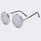 VINTAGE STEAMPUNK Sunglasses round Designer Metal OCULOS-TopOnlineBargains.Com