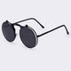VINTAGE STEAMPUNK Sunglasses round Designer Metal OCULOS-TopOnlineBargains.Com