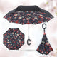 Windproof Reverse Folding Double Layer Inverted Umbrella w/ C-Hook-TopOnlineBargains.Com