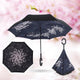 Windproof Reverse Folding Double Layer Inverted Umbrella w/ C-Hook-TopOnlineBargains.Com